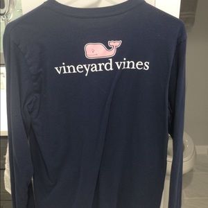 vineyard vines long sleeve navy